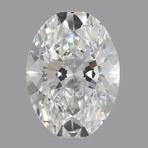 Oval diamond — real photo