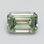 1.2 Ct. Fancy Intense Green Emerald Lab Grown Diamond