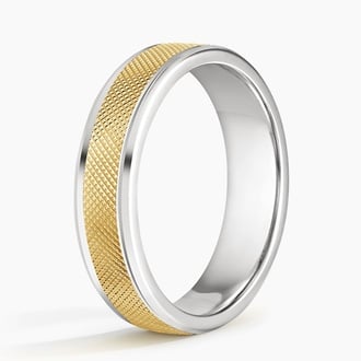 Mixed Metal Florentine Ring