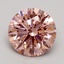 1.80 Ct. Fancy Intense Pink Round Lab Grown Diamond