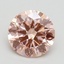 1.70 Ct. Fancy Intense Pink Round Lab Grown Diamond