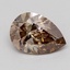 1.00 Ct. Fancy  Brown Pear Lab Grown Diamond