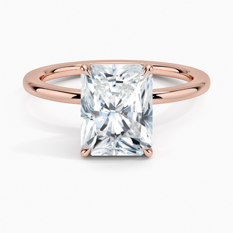 14K Rose Gold Audrey Perfect Fit 1.4mm Solitaire Ring