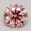 2.15 Ct. Fancy Intense Pink Round Lab Grown Diamond