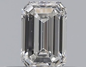 Emerald diamond — real photo