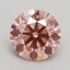 2.53 Ct. Fancy Intense Pink Round Lab Grown Diamond