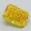 2.18 Ct. Fancy Vivid Yellow Radiant Lab Grown Diamond