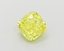 1.25 Ct. Fancy Vivid Yellow Cushion Lab Grown Diamond