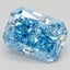 5.00 Ct. Fancy Vivid Blue Radiant Lab Grown Diamond