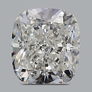Cushion diamond — real photo
