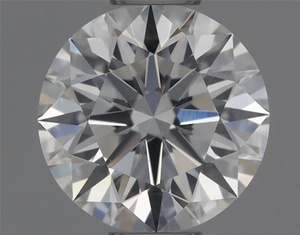 Round diamond — real photo