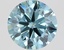 2.20 Ct. Fancy Vivid Blue Round Lab Grown Diamond