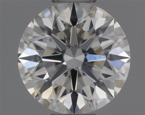 Round diamond — real photo