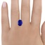 11.8x9mm Blue Oval Tanzanite, smalladditional view 1