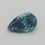 0.79 Ct. Fancy Vivid Blue Pear Lab Grown Diamond