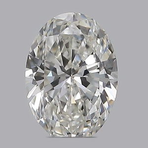 Oval diamond — real photo