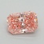 1.02 Ct. Fancy Vivid Pink Radiant Lab Grown Diamond