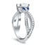Entwined Channel Diamond Ring, smallview