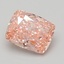 5.10 Ct. Fancy Vivid Pink Cushion Lab Grown Diamond
