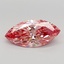 2.01 Ct. Fancy Intense  Pink Marquise Lab Grown Diamond