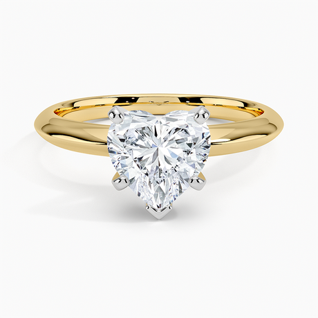 18K Yellow Gold Classic Six-Prong Solitaire Ring