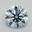 3.03 Ct. Fancy Intense Blue Round Lab Grown Diamond