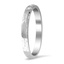The Engracia Ring, smalltop view on a hand