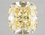 2.56 Ct. Fancy Intense Yellow Cushion Lab Grown Diamond