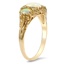 The Ryann Ring, smalltop view on a hand
