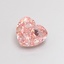 1.03 Ct. Fancy Intense  Pink Heart Lab Grown Diamond