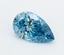 1.59 Ct. Fancy Vivid  Blue Pear Lab Grown Diamond