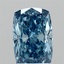 2.03 Ct. Fancy Vivid Blue Cushion Lab Grown Diamond