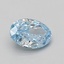 1.54 Ct. Fancy Vivid Blue Oval Lab Grown Diamond