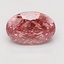 1.04 Ct. Fancy Vivid Pink Oval Lab Grown Diamond