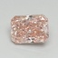 1.52 Ct. Fancy Vivid Pink Radiant Lab Grown Diamond