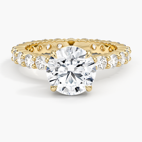 18K Yellow Gold Perfect Fit Eternity Diamond Ring (1 1/3 ct. tw.)