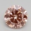 2.50 Ct. Fancy Intense Pink Round Lab Grown Diamond