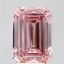 2.99 Ct. Fancy Intense  Pink Emerald Lab Grown Diamond