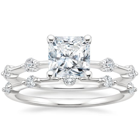 18K White Gold Aimee Diamond Bridal Set