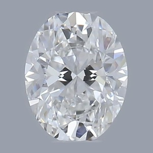 Oval diamond — real photo