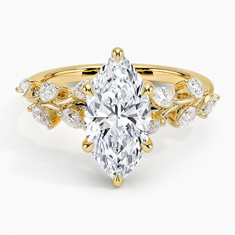 Floral Inspired Diamond Ring