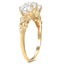 The Drusi Ring, smalltop view on a hand