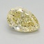 1.16 Ct. Fancy Intense Yellow Pear Lab Grown Diamond