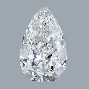 Pear diamond — real photo