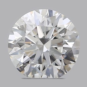 Round diamond — real photo