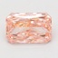 4.09 Ct. Fancy Vivid Pink Radiant Lab Grown Diamond