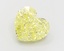 3.49 Ct. Fancy Vivid  Yellow Heart Lab Grown Diamond