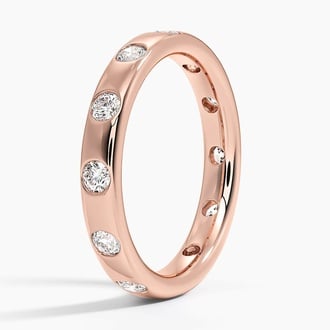 Cara Flush Set Eternity Lab Diamond Ring