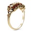 The Vespera Ring, smalltop view on a hand