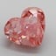 5.02 Ct. Fancy Vivid Pink Heart Lab Grown Diamond